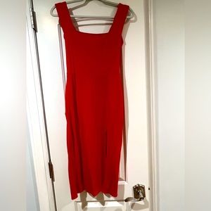 Red dress